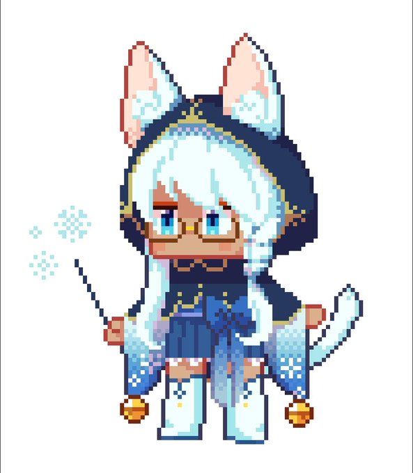 去年描いたドット絵❄️ 