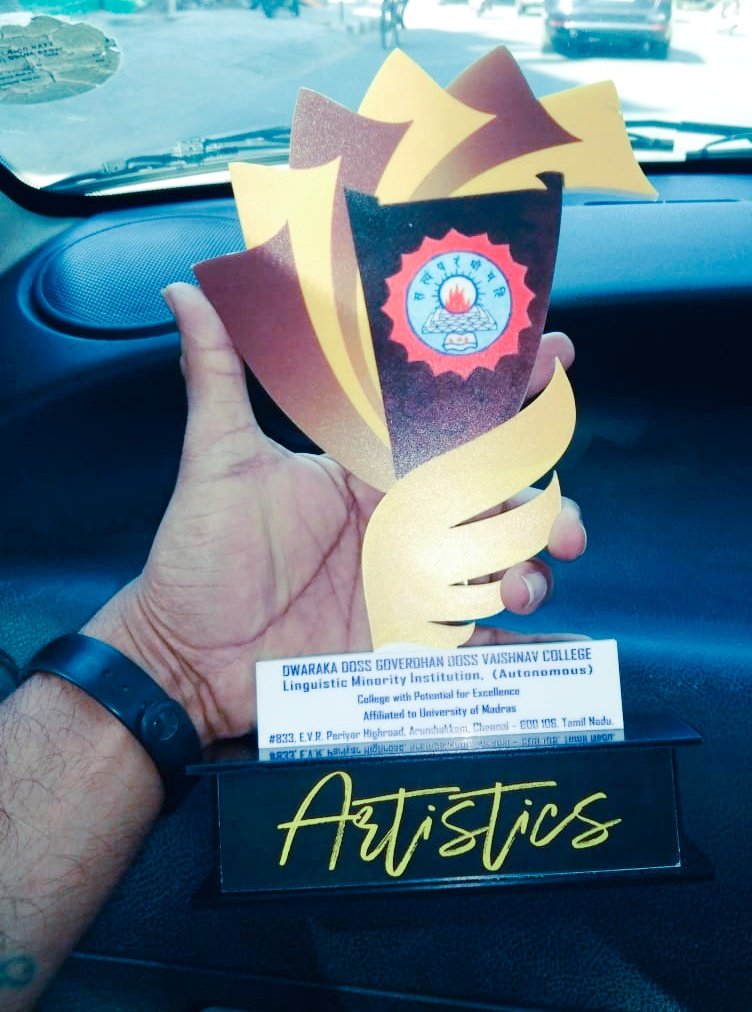rajimpash's tweet photo. Heartly Thank U DG Vaishanav College For Inviting Me As Judge N Honoring Me N U People Made My Day Special Thank U all https://t.co/Ty5Tvo96fW