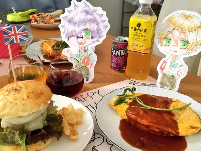 うちの子カフェしてきたー!!!!!!
めっちゃめちゃ楽しかった....!!!!!!!!
これやばいな!!!!最高の企画だと思うわ......ランチョンマット貰ったし.....最高か?!可愛すぎひん?!?! 