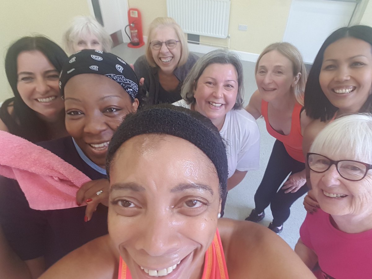 Fab Zumba session this morning with my #zumbabesties All ages and abilites welcome @BurntAshLane #bromley #corporateevents #teambuilding