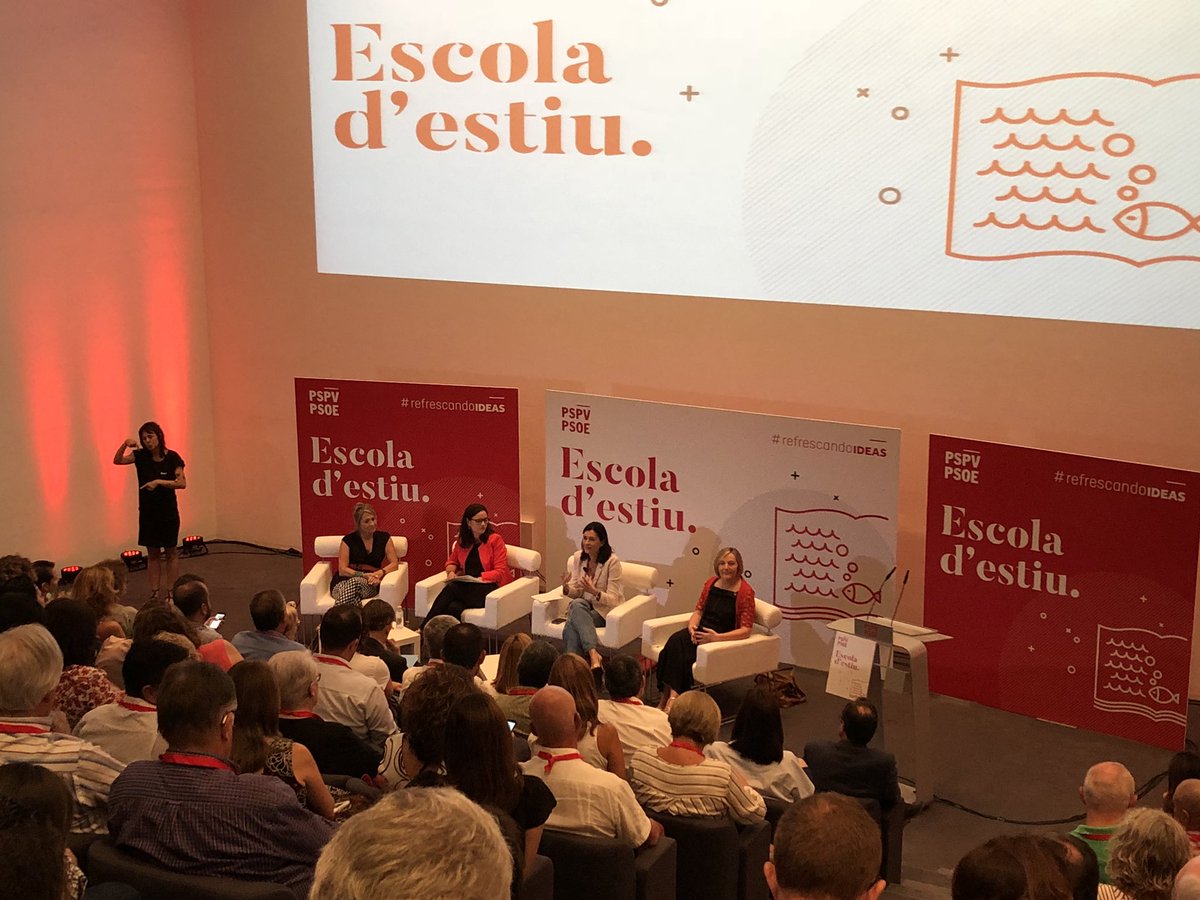 socialistesGND's tweet photo. 🔴 Una delegació de #Gandia hem estat participant a l’Escola d’Estiu del PSPV a Alacant. Un espai de reflexió i formació molt enriquidor per a afrontar els intensos mesos que tenim per davant ✊🏻🌹
#RefrescandoIdeas #PSPV https://t.co/qUpo2Mzk1s