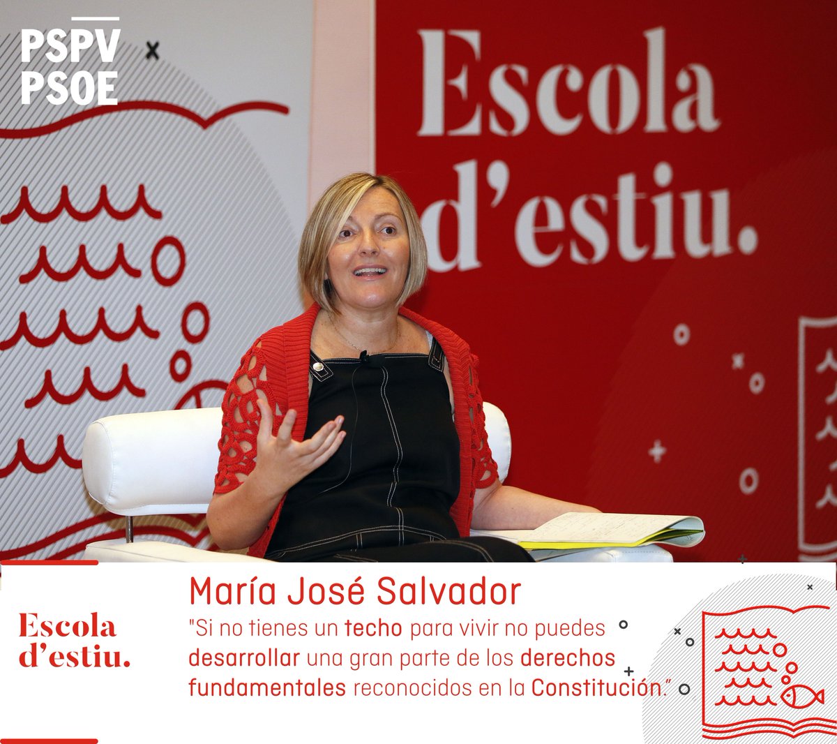 SocialistesVal's tweet photo. 💡🔴 @mjsalvadorubert 
[ #RefrescandoIdeas ] https://t.co/sfBRfEzp8K