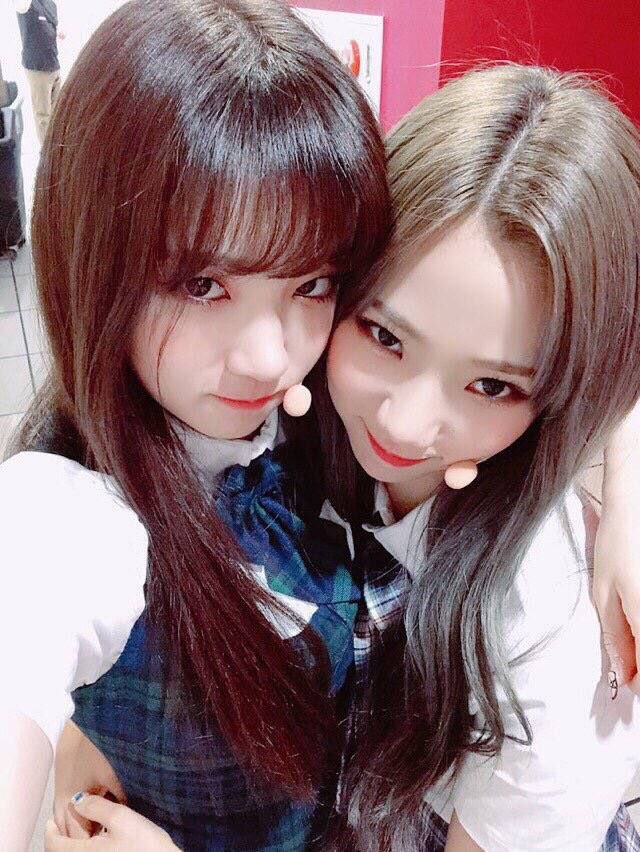 yuqipictures's tweet photo. 琦琦 with yeoreumie !! lemme just 🤪💖💓💓💗🤪💖💓❣️ my 2 biases !!!!!! https://t.co/BNTq4uEhFd
