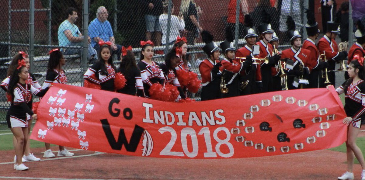 HawkenYearbook's tweet photo. Weehawken takes the field- @WeehawkenFTBL @WeehawkenTSD https://t.co/Z7etbrfOxS