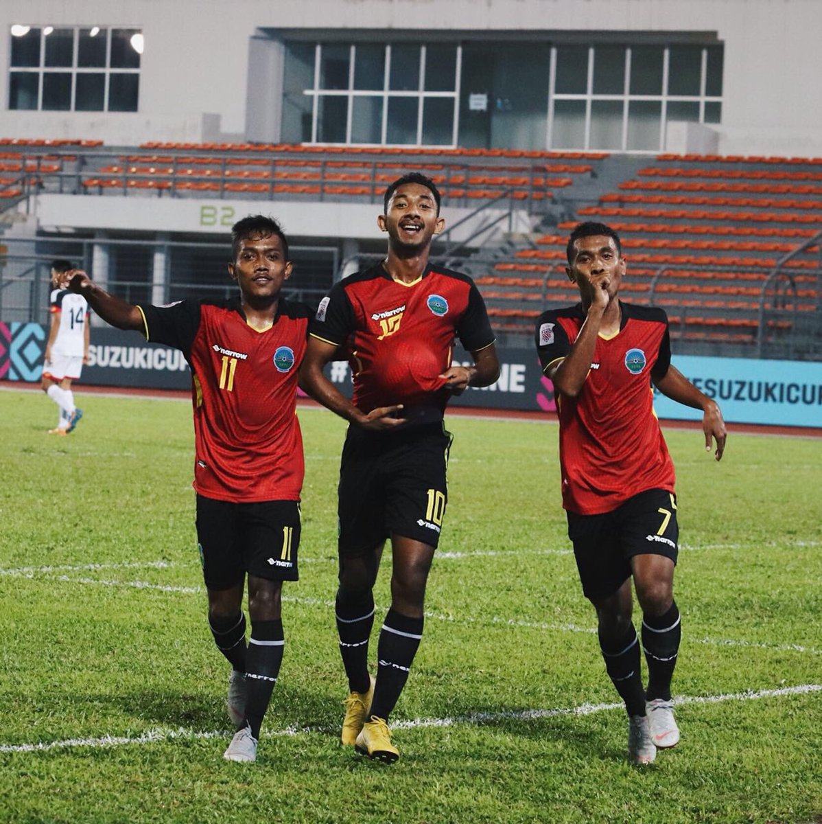 Come on Timor Leste! Second leg AFF Qualification vs Brunei. 💪💪💪🇹🇱🇹🇱🇹🇱