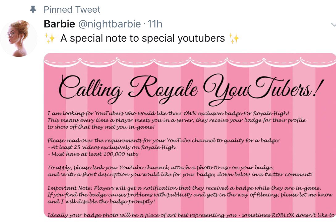 Royal High Youtubers