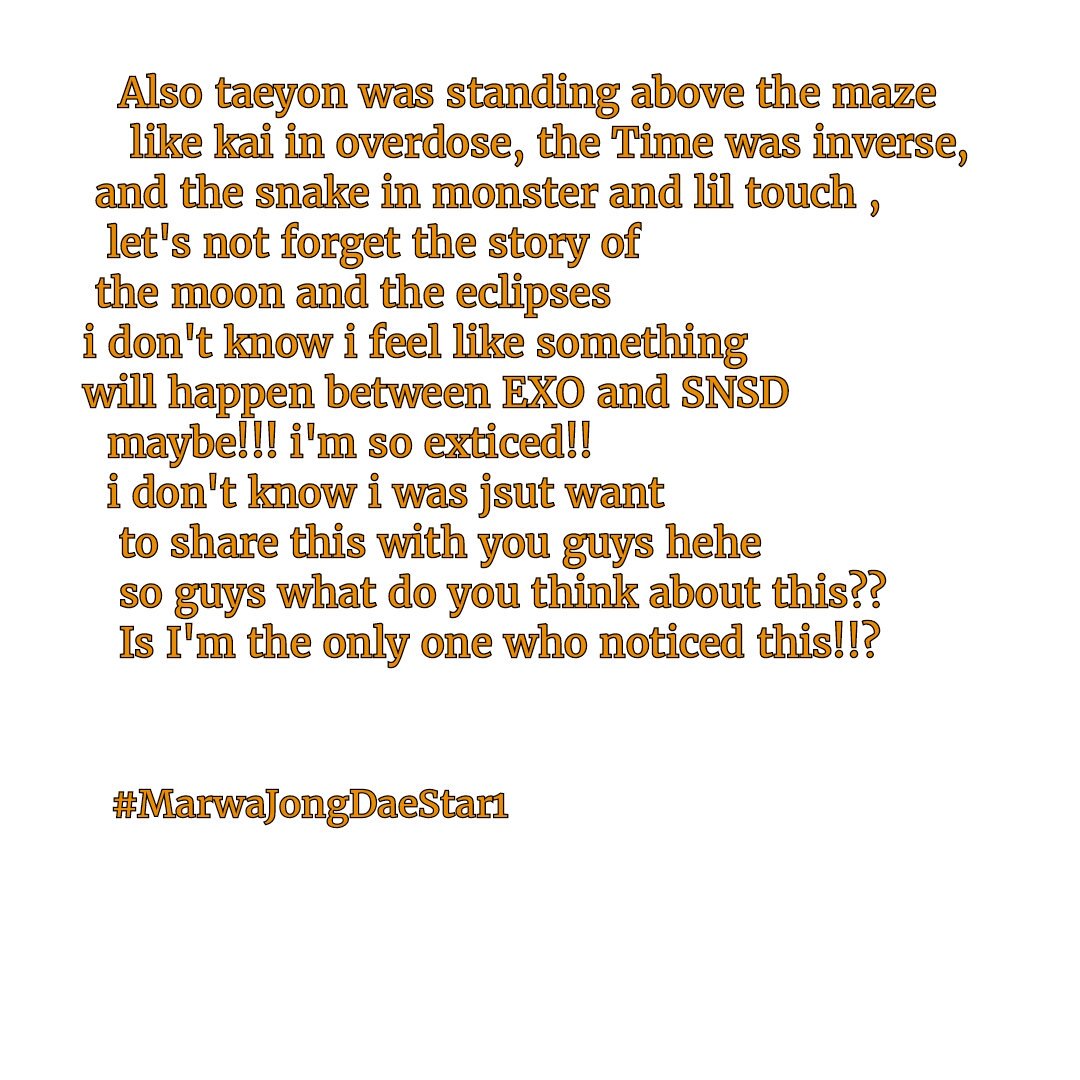 dae_star1's tweet photo. So I was watching GG's comeback last day and I have noticed some similarities between their new song and some of EXO's songs, snsd's members in #LilTouch was running like like #EXO in #LuckyOne ,
Keep reading 👇👇
#EXO #EXO_ComingSoon #weareoneEXO #SNSDOhGG #cutedae @weareoneEXO https://t.co/SQbQX4vtft