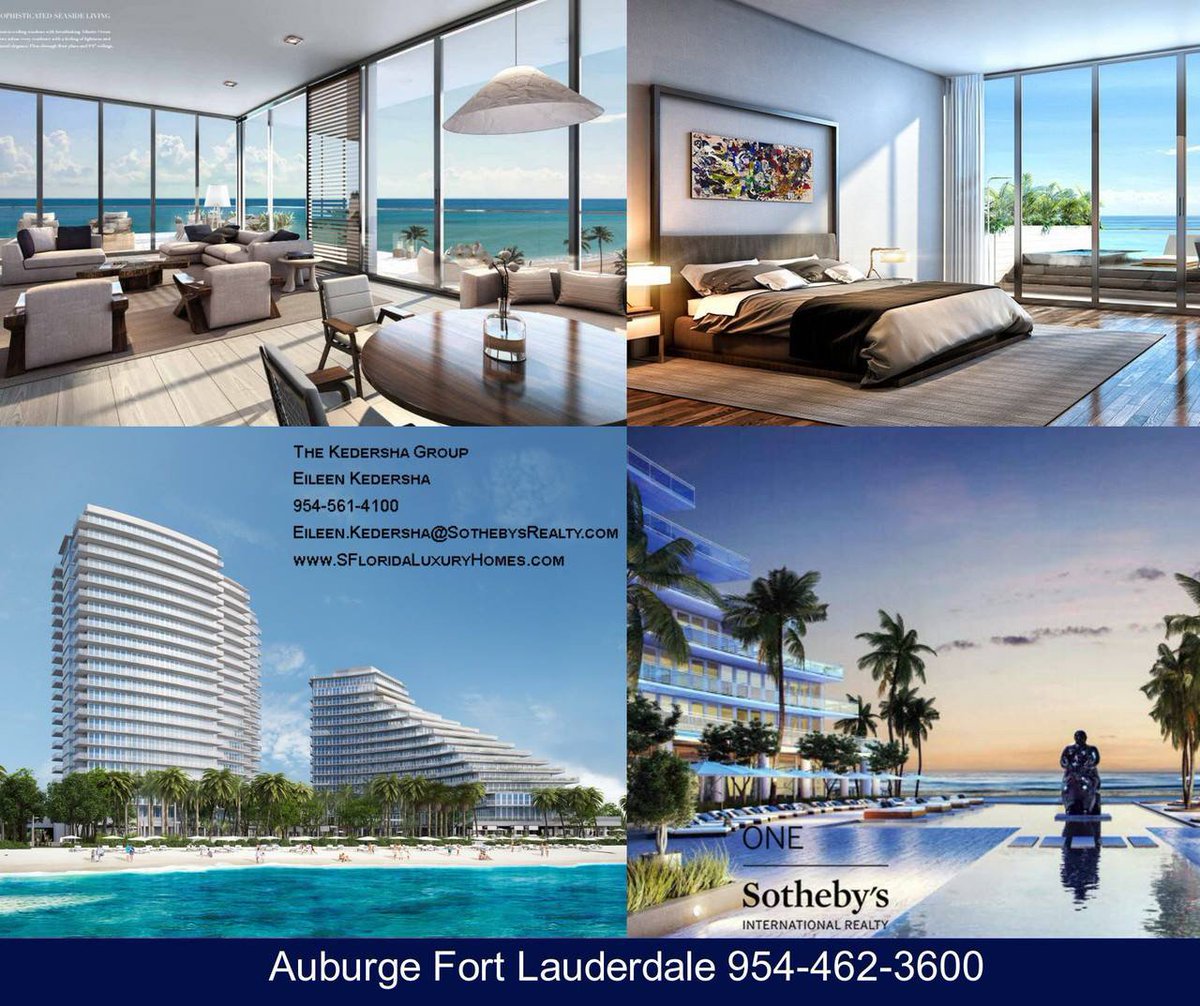 Most Luxurious New Condo Building in #FortLauderdale, Located Directly On the Beach. Call Eileen For Private Showing 954-462-3600 See Listings Here: goo.gl/Qe6RtX 
#Auberge
#KedershaGroup
#OneSothebys
#onesothebysinternationalrealty
#Condo
#Beach