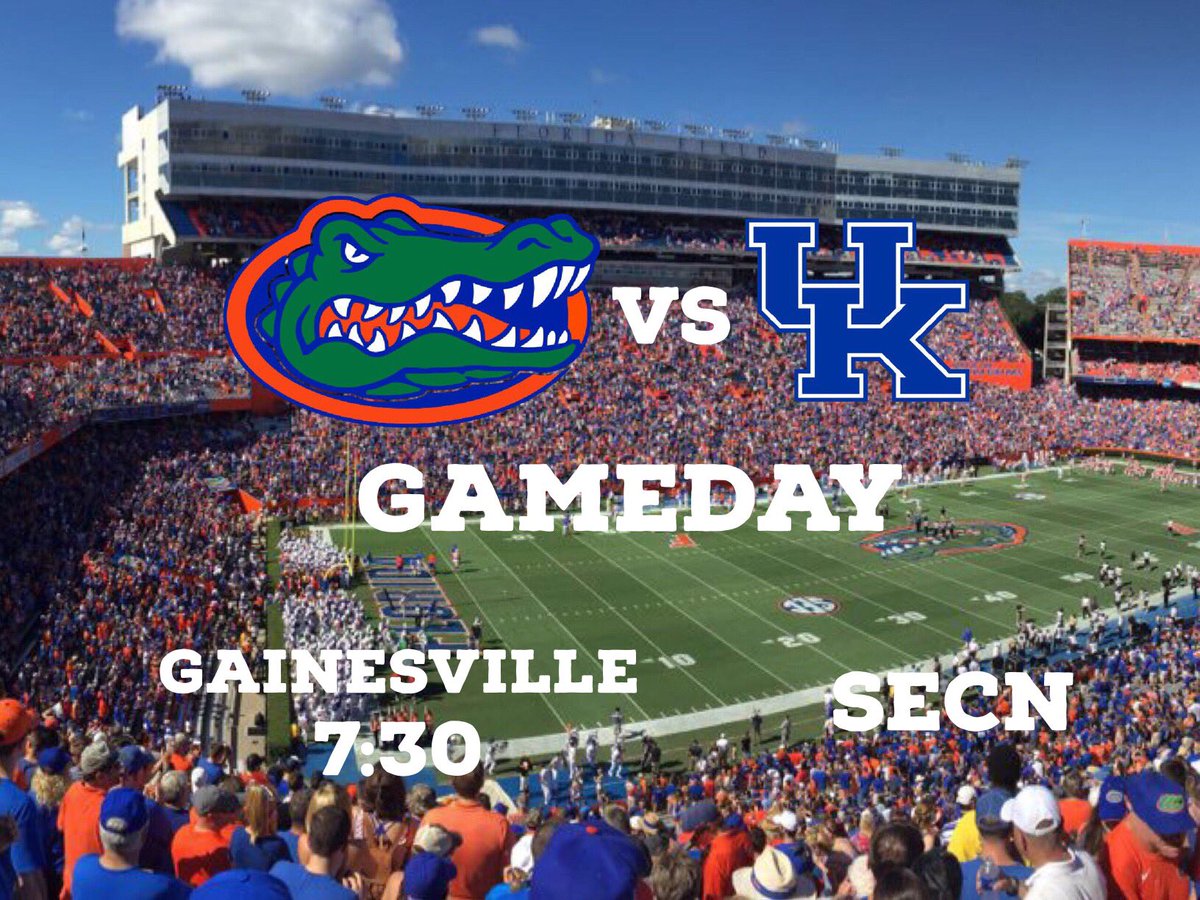 EverythingGator's tweet photo. It’s Gameday!
Florida vs Kentucky

Go Gators! https://t.co/Wra2xIImgj