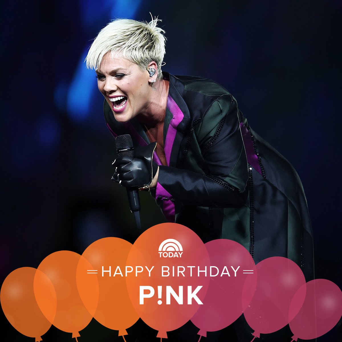 Happy birthday to P!nk, who always inspires us!  