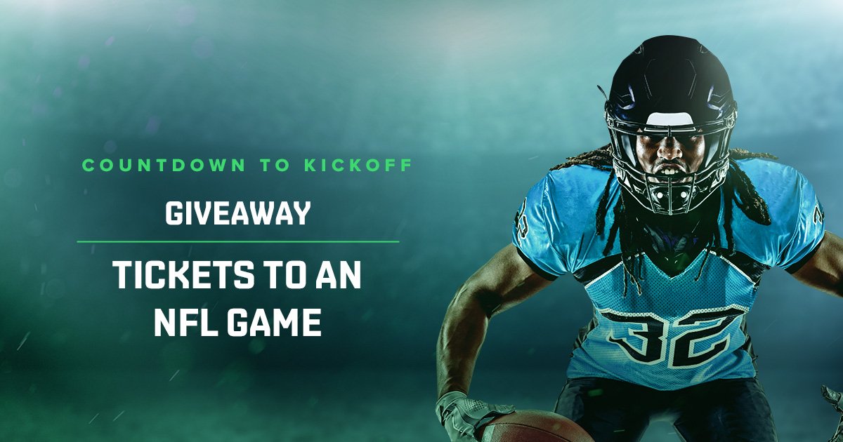 We want to send you and a friend to an <a href="/NFL/">NFL</a> game.
 
1. RT this post
2. TAG a friend
 
Winner gets 2 FREE tix to an NFL game (notified at 5pm/et)