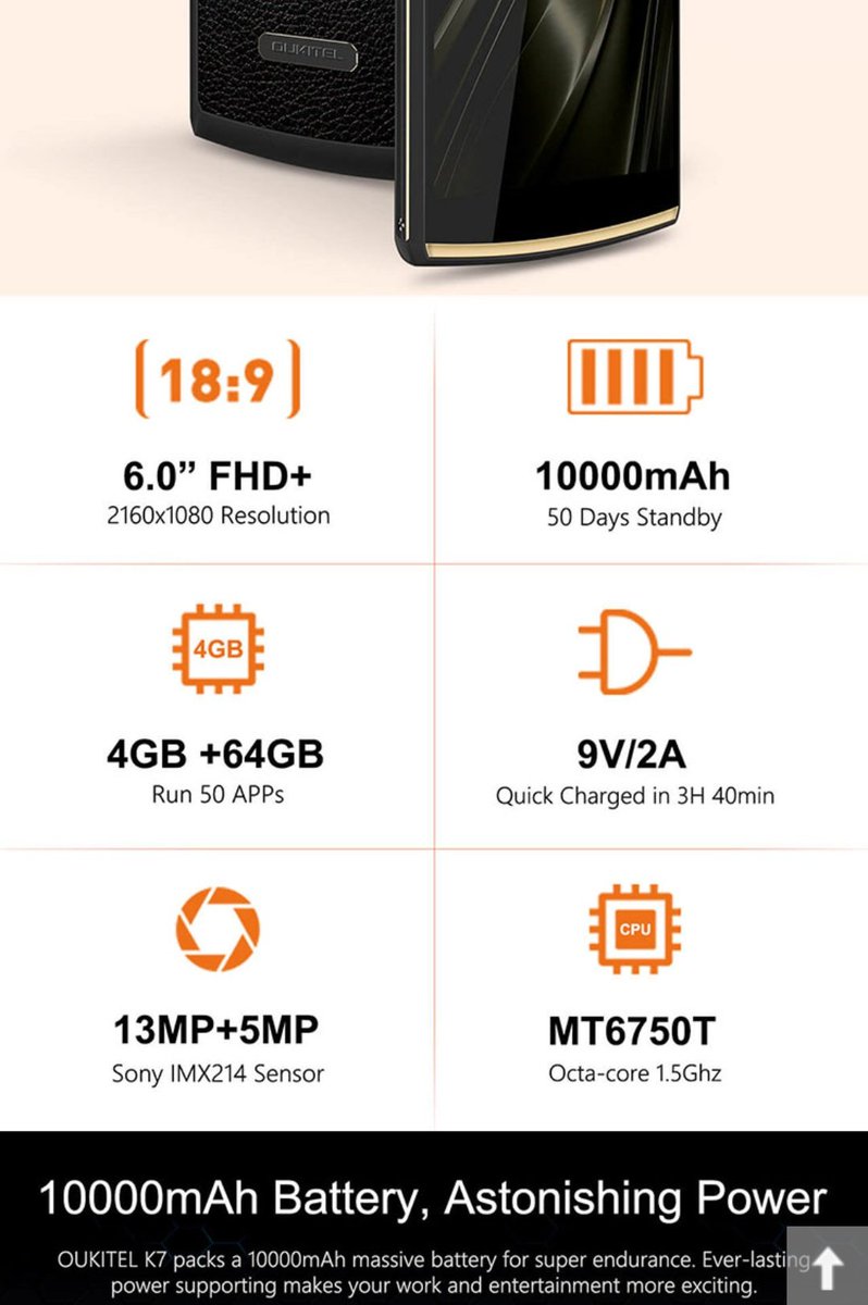 SocialPlatforme's tweet image. 1) *****#Oukitel K7000 Plus*****
Best Performance Android Phones
#BestAndroidphones
64 GB Rom
10000 mAh
cpu 8 dual core.
The Samsung iPhone story is nothing more than air money