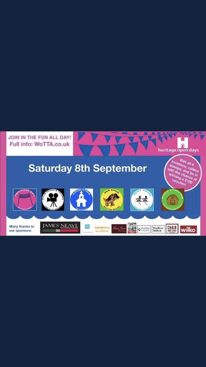 Heritage day today in the middle of town! Come down and expirrence performances, rides and buzzing atmosphere of the fellow people in our community learning about he Walton on Thames heritage! #Walton #heritage #fun #community #comeondown