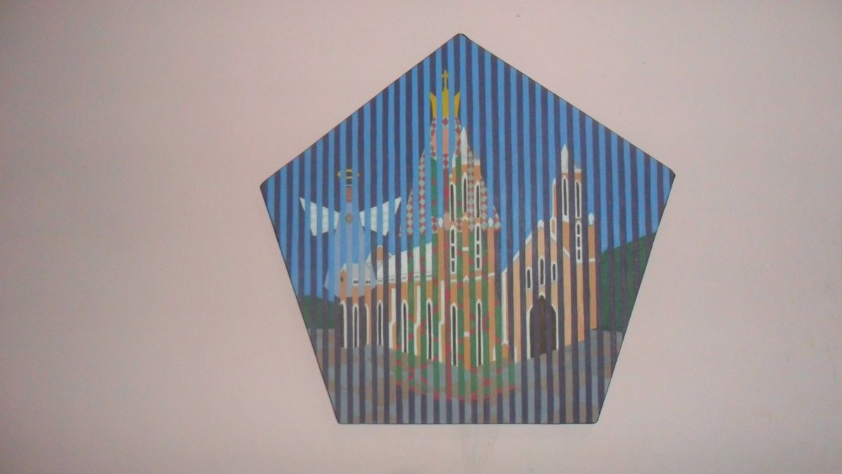 ur83_art's tweet photo. Pintura "La espiritualidad en el Valle" 63x68 cmts acrilico sobre tela 2018 #arte #pintura #geometry #VirgenDeValle #ur83 #Barcelona #Anzoategui #Venezuela https://t.co/b5fe4Zp0gg