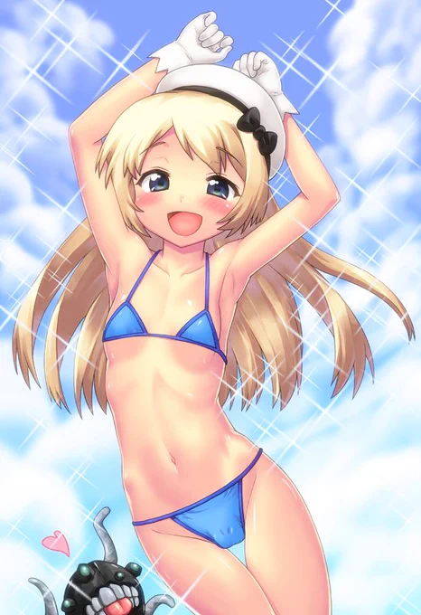 朝晩涼しくなってきました
夏も終わりなので夏っぽい絵再掲😋～ 
