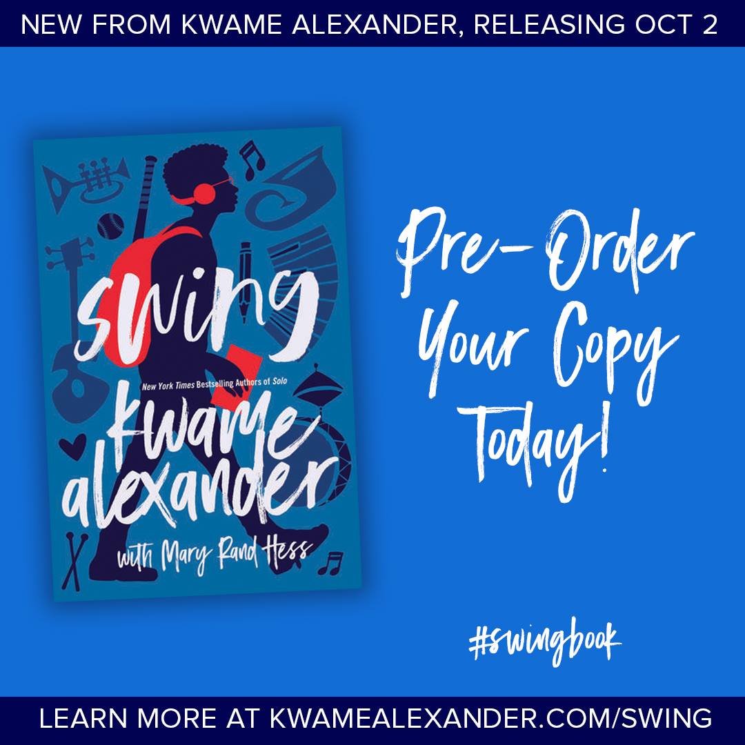 Ball4Good's tweet photo. Preorder your copy of @kwamealexander &amp; @MaryRandHess #swingbook. Visit https://t.co/k6j2aer5Kb to learn more. #huglife #ball4good #swinglaunchteam https://t.co/0fm1UakRQf