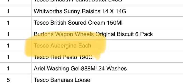 wrighty269's tweet photo. Just realised I’m missing my aubergine 🍆, knew it was too good to be true when I had no subs on this weeks collection @Tesco https://t.co/RER9R7Ixwf
