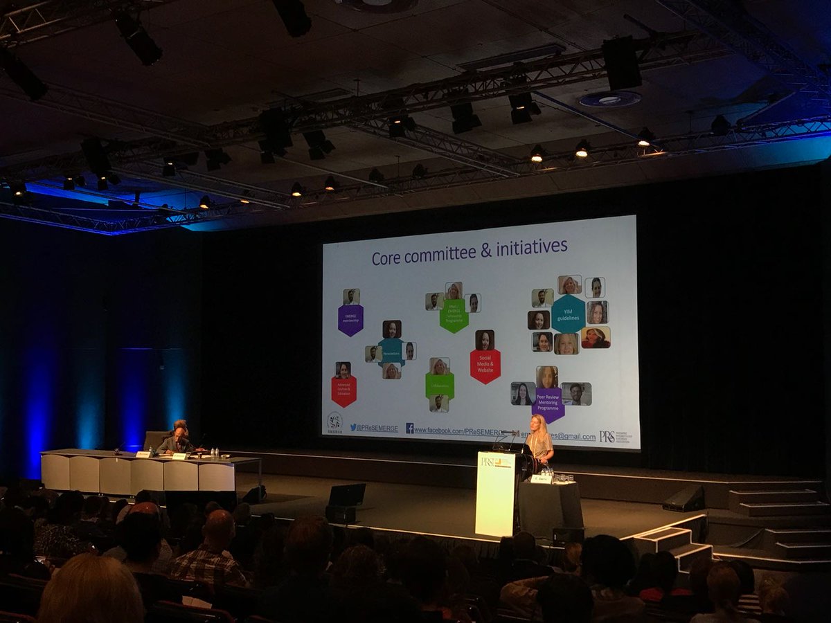 PReSEMERGE's tweet photo. Dr Eve Smith updating #pres2018 on EMERGE https://t.co/KbLzIw2rkd