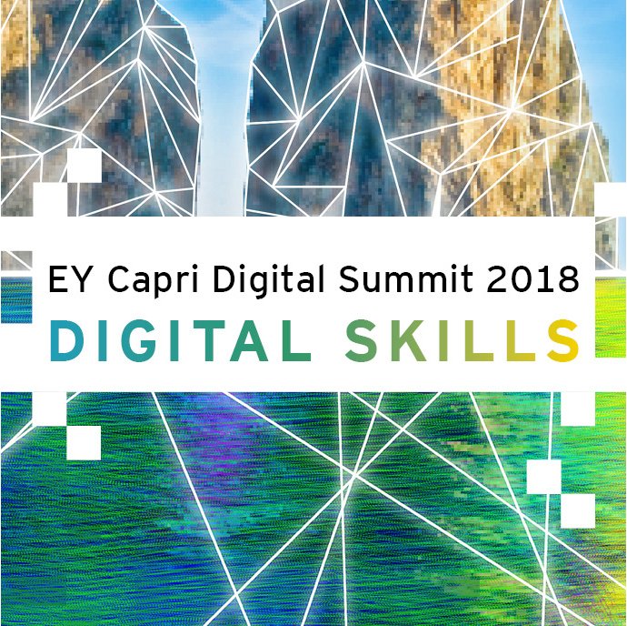 #DigitalSkills, quale futuro? La #digitaltransformation non può compiersi senza una visione chiara delle #competenze del futuro e delle infrastrutture abilitanti il #lavoro del futuro. Ne parleremo il 3-5/10 a #EYCapri, conferma la tua partecipazione >>> eycapri.it
