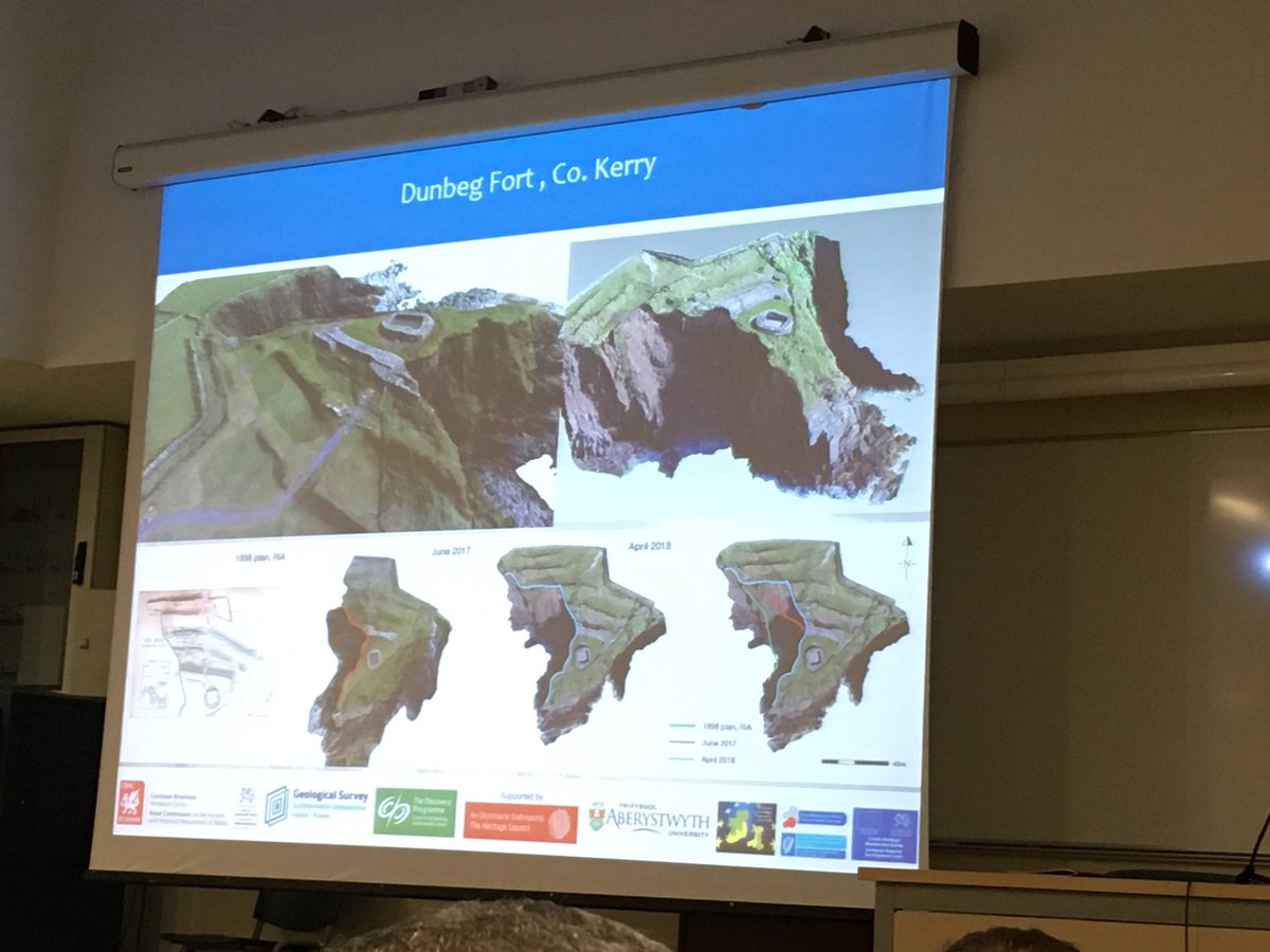 CoastArch's tweet photo. Thoughts from Anthony of @DiscProg @CHERISHproj on facing total loss of heritage sites in the future; we need to think in terms of managing decay - become like dentists! #eaa2018 #reflectingfutures #climateheritage https://t.co/NWnquAJG1r