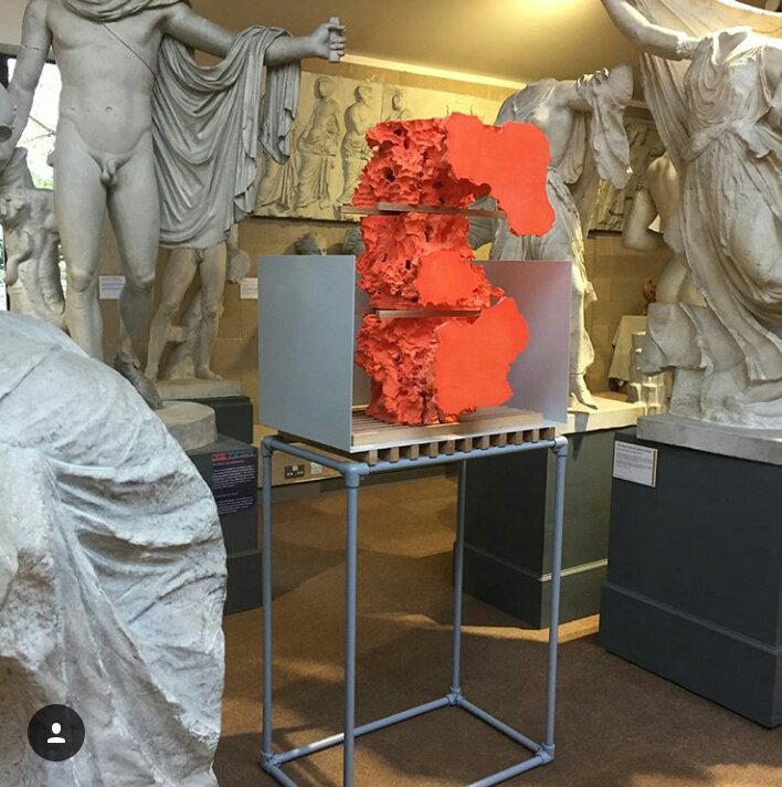 PMSA_Sculpture's tweet photo. EXCITED to have #FlorianRoithmayer choose OUR #3rdDimension feature #masterpieceinanutshell SOON! SEE BOTH his exhs NOW #HumilityofPlaster @classarch AND @kettlesyard partnership @WysingArtsCentr & touring @H_Sprojects READ his BOOK #Aftercast FIND OUT https://t.co/cI4QawXjDL https://t.co/qYIasti0gG