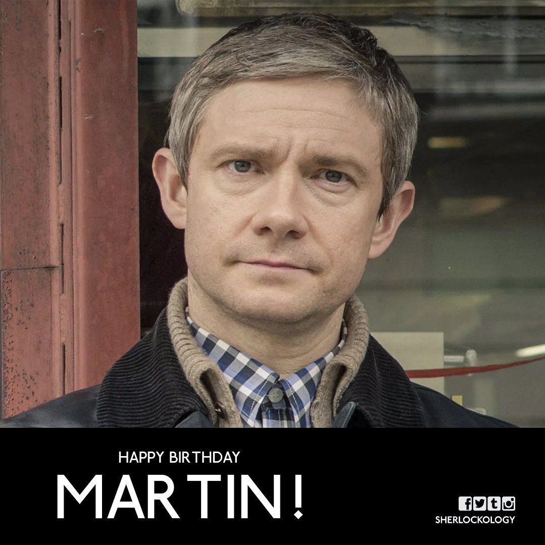 A hugely Happy Birthday today to Martin Freeman! 