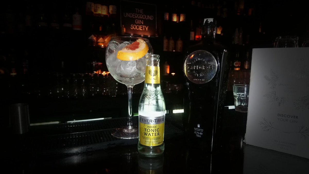 DaveThePapLpool's tweet photo. Underground gin society, scapegrace new Zealand handcrafted dry gin. @ExploreLpool @theginguide @GIN @VisitLiverpool @itsliverpool #undergroundginsociety #Liverpool #castlestreetliverpool https://t.co/f14iG5AYXi