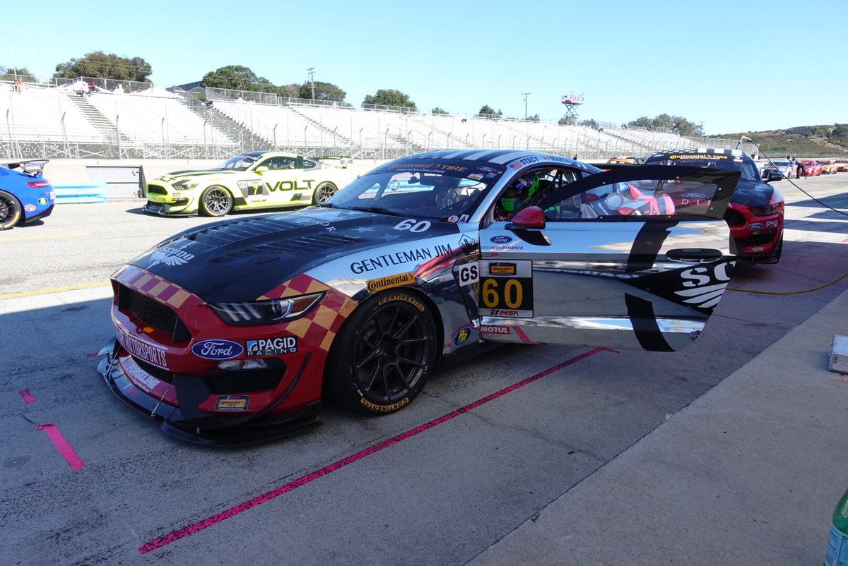 jackroushjr's tweet photo. We qualified P6 for today’s race in the No. 59 @kadima_ventures Mustang. Teammates @NateStacyRacing and @KyleMarcelli qualified P5 in the No. 60. Race today @ 6:15pm ET. Watch it live on https://t.co/NMkaPjgEph. @KohR_MS @ROUSHPerf @continentaltire @FordPerformance @IMSA https://t.co/iuTrTGBAgr
