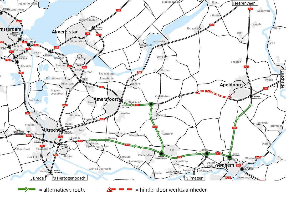 Ernstige verkeershinder mogelijk op de A1
hoenderloo.nl/1/news.shtml/1… #hoenderloo