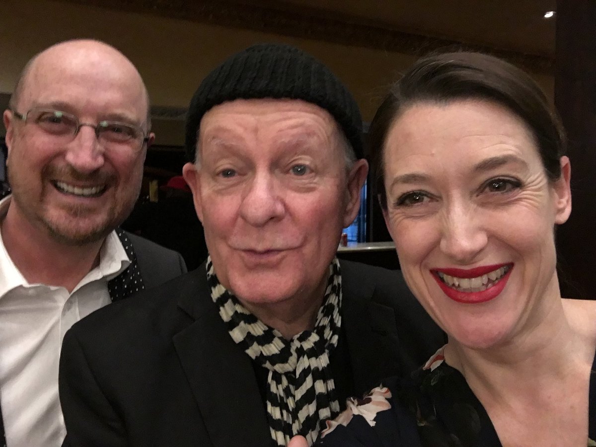 Celebrating Pieter Dirk Uys at the #ComicsChoiceAwards 2018 with <a href="/alprodgers/">Al Prodgers</a>