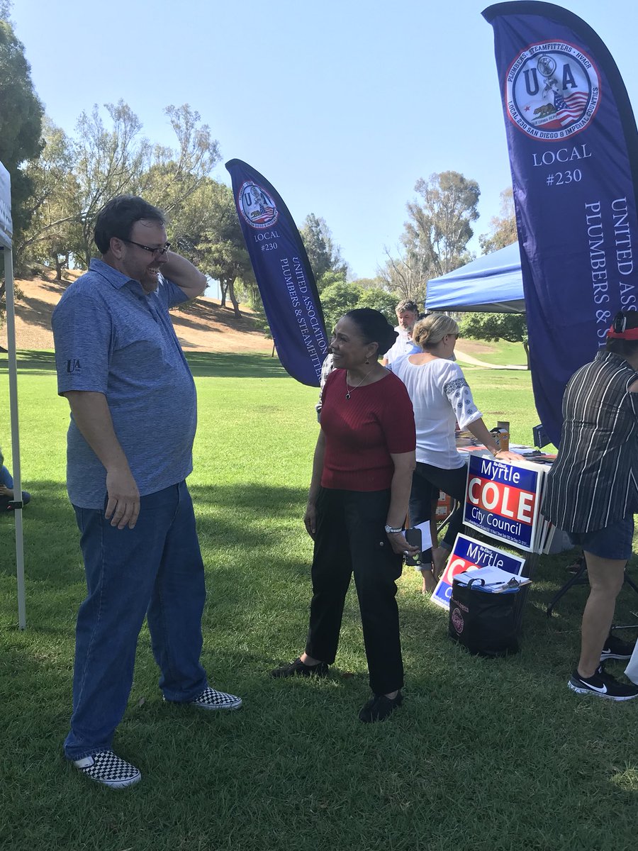 ualocal230's tweet photo. @SD_BldgTrades @MyrtleColeforD4 @nathanfletcher @ToddGloria @Lemmonsdtrades @carolkimSD @GretchenNewsom @TheIronworkers @Bernadette_SD @IBEW569 @SDUnionCarps #btfamily #bootsontheground https://t.co/o1o3h0sExa
