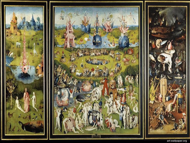 flowertvs's tweet photo. — Trittico del Giardino delle delizie
di Hieronymus Bosch https://t.co/WJrQ14GoPZ