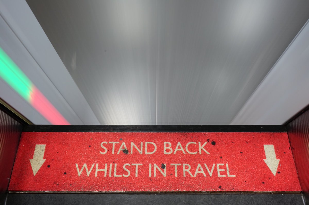 SamGatley's tweet photo. 6 photos, 6 topics, 6 hours of rain, and 10 miles walked ... had a great time at #photomarathonSHF. Big thanks to @faveplaces and @HARRISONCAMERAS. Favourite shot from today ... the paternoster lift at the arts tower. https://t.co/fQxkYJL7cW
