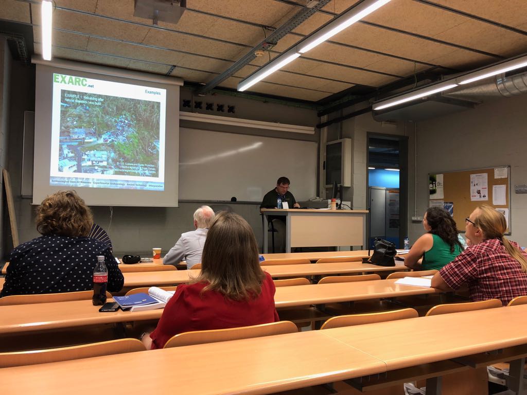 Calafell_Hist's tweet photo. Interesting presentations this afternoon on what we can learn from #experimentalarchaeology in #EAA2018 meeting #s199 where we have participated with a lecture about #ciutadellaibèrica of #Calafell #ReflectingFutures #archaeology https://t.co/yhURclBjPp