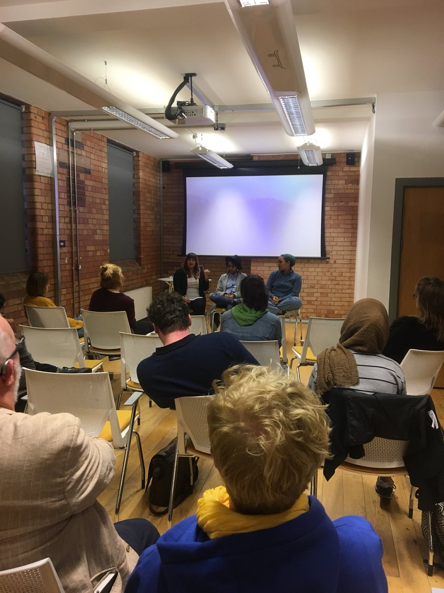 YellowWednesday's tweet photo. Finishing off the day with our epic panel - @amahra_  @aliyahhasinah @neelamheera for the @GenRevFilm https://t.co/NK3yg58W06