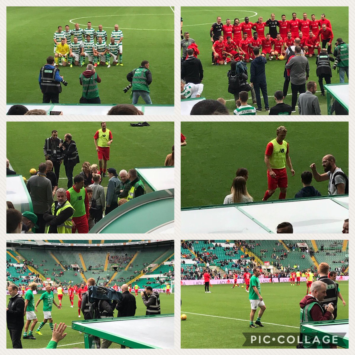 Br7do's tweet photo. Brilliant day #matchforcancer ...
Wee man was buzzing for his pictures with some of the players @CelticFC @JohnHartson10 @StanPetrov19 @TheF2 @JamesMilner 💚 https://t.co/wNEva8VYla