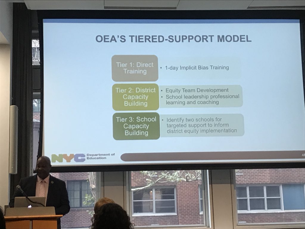.@AbabiofernDr &amp; <a href="/PaulForbesNYC/">Paul Forbes</a> preaching the good word of <a href="/NYCSchools/">NYC Public Schools</a> <a href="/OEAnyc/">Office of Equity & Access NYC</a> at the School #Diversity Advisory Group Retreat!

#Education takes a #village. We must empower individuals, schools, districts, and #communities! 

#NYC #Access #Equity #Collective #Impact #Integration