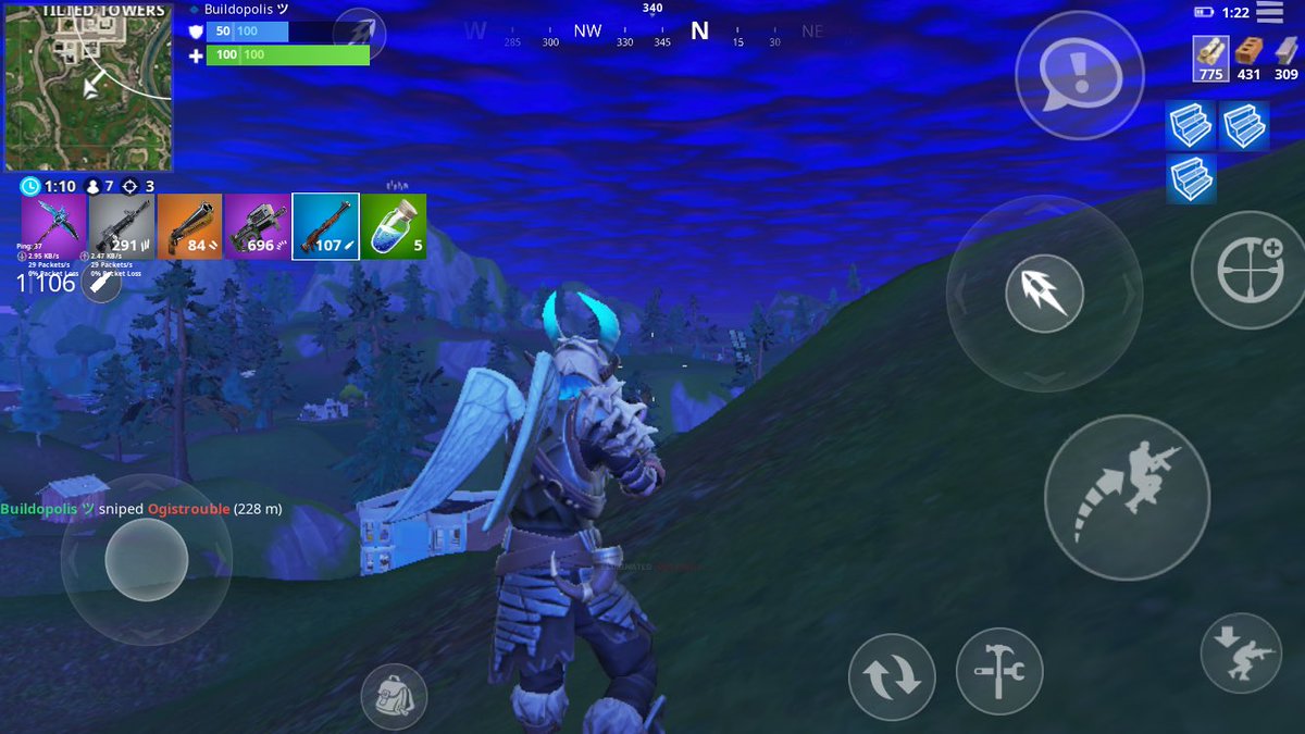 kai496149406193's tweet photo. 228M Snipe = 👑 Victory Royale 👑          @FortnitesMobile @Mighty_RTs @FNMobileMayhem @FortniteGameBR @TTurtles_RTs @FlyRts @FEAR_RTs https://t.co/YW7ENWVUaZ