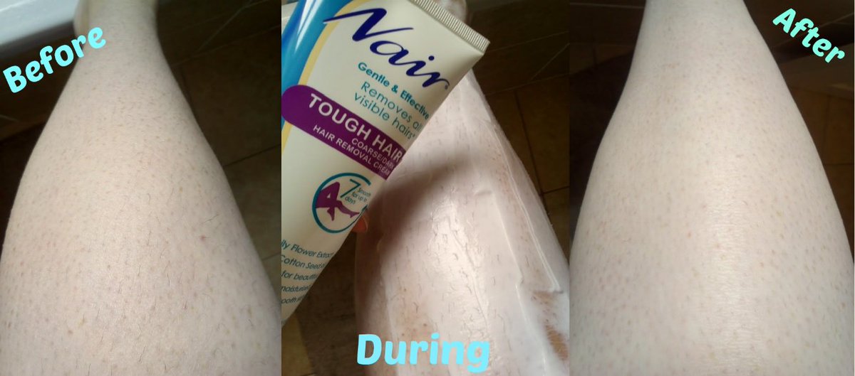 Laufy23's tweet photo. Used #NairToughHair today from #TheInsidersUK .  It did a really good job removing all my hair. It didn't smell and best of all #norash Thank you #NairInsiders for giving me the chance to try this out.  I will defiantly be stocking up for the #winterisover shave. https://t.co/jmhqA7FKZs