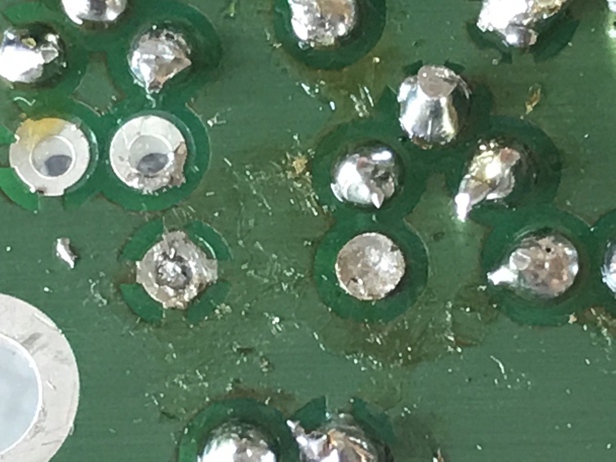 AD6DM's tweet photo. Welp... I screwed up. Soldered a diode into a capacitor spot. destroyed the diode when removing. Desoldering is painful and need to find a replacement part. Might just start over with a fresh kit. #hamfail https://t.co/wGPFYJ0aph
