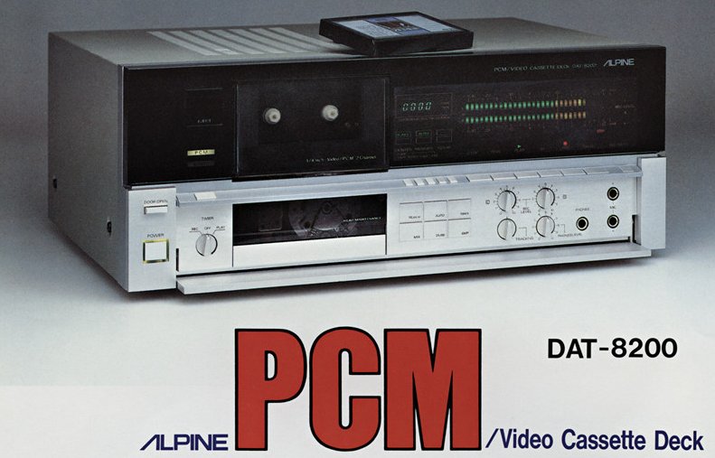 Sharp *85 PCM-on-tape format.DAT Deck modell i search Sharp *85 PCM-on-tape format.DAT Deck modell i search