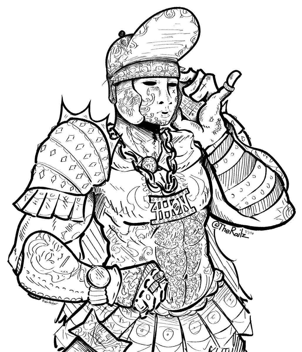 Little #ForHonor fan art. 