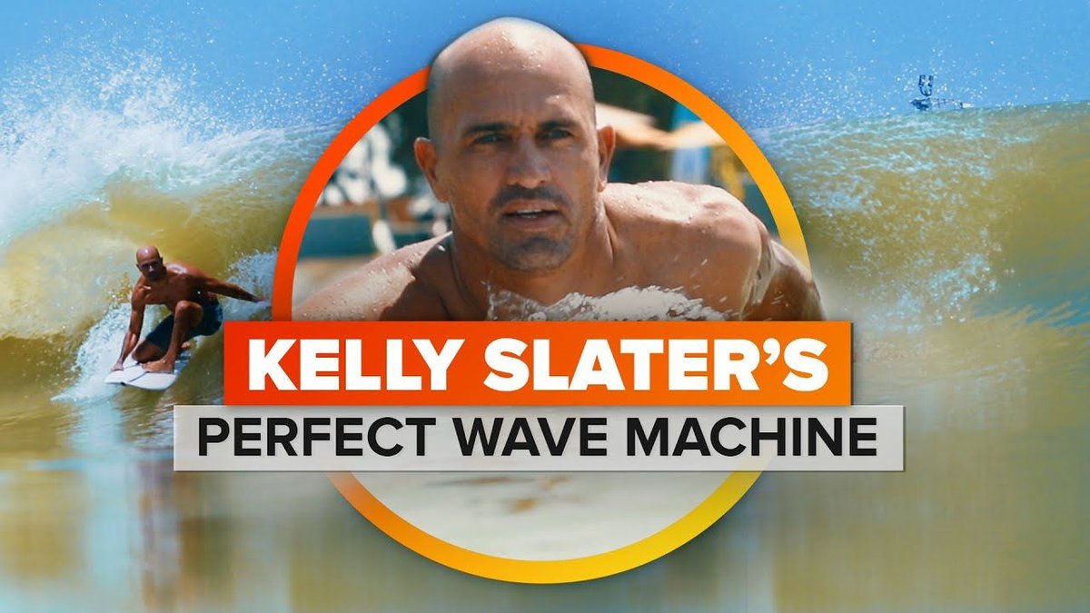 simpletechman's tweet image. Kelly Slater's perfect #WaveMachine in the middle of the desert bit.ly/2wS2Gqz #TechNews #Sports #Surfing