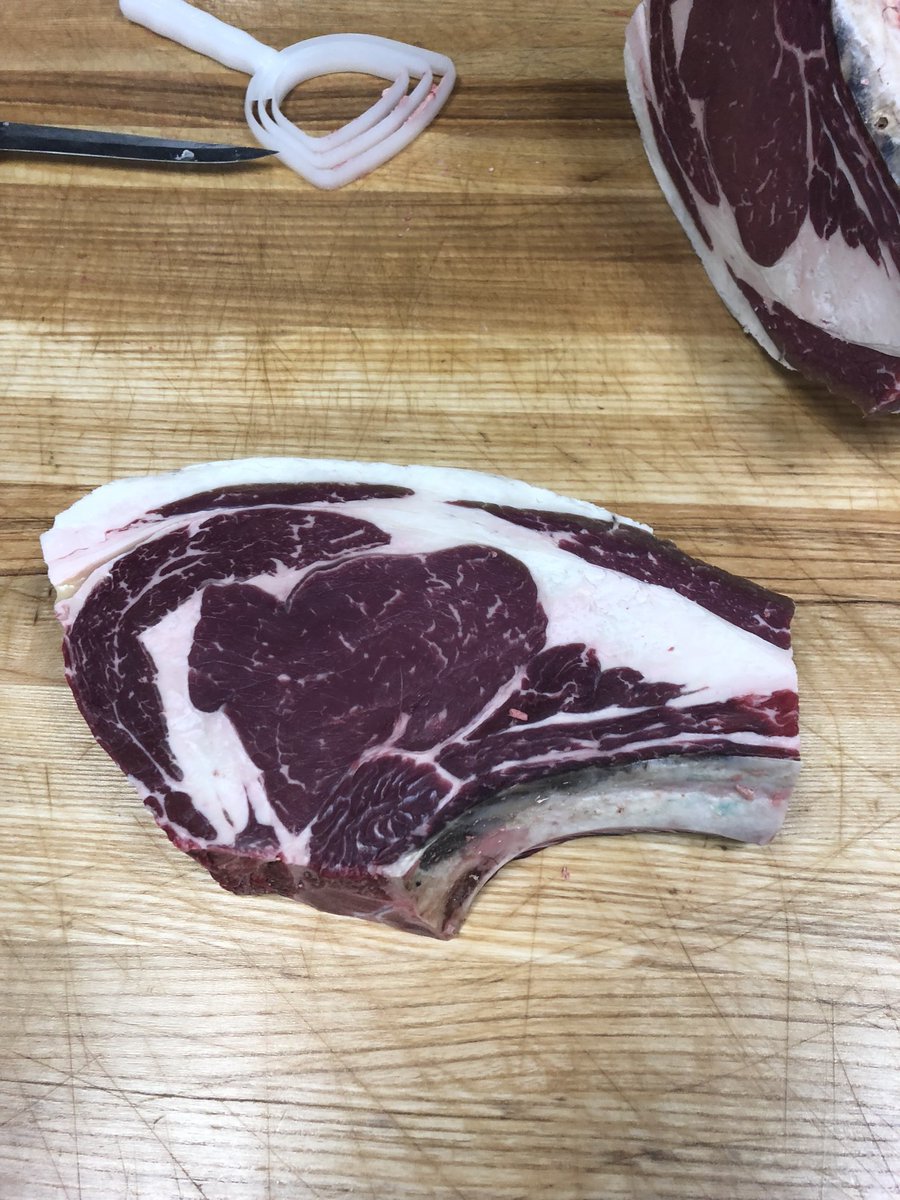 btank1969's tweet photo. @FQbutchershop 45 day aged rib eyes for the pre season snowmobile bbq. Thanks Guys!! https://t.co/P7KRrVYKb6