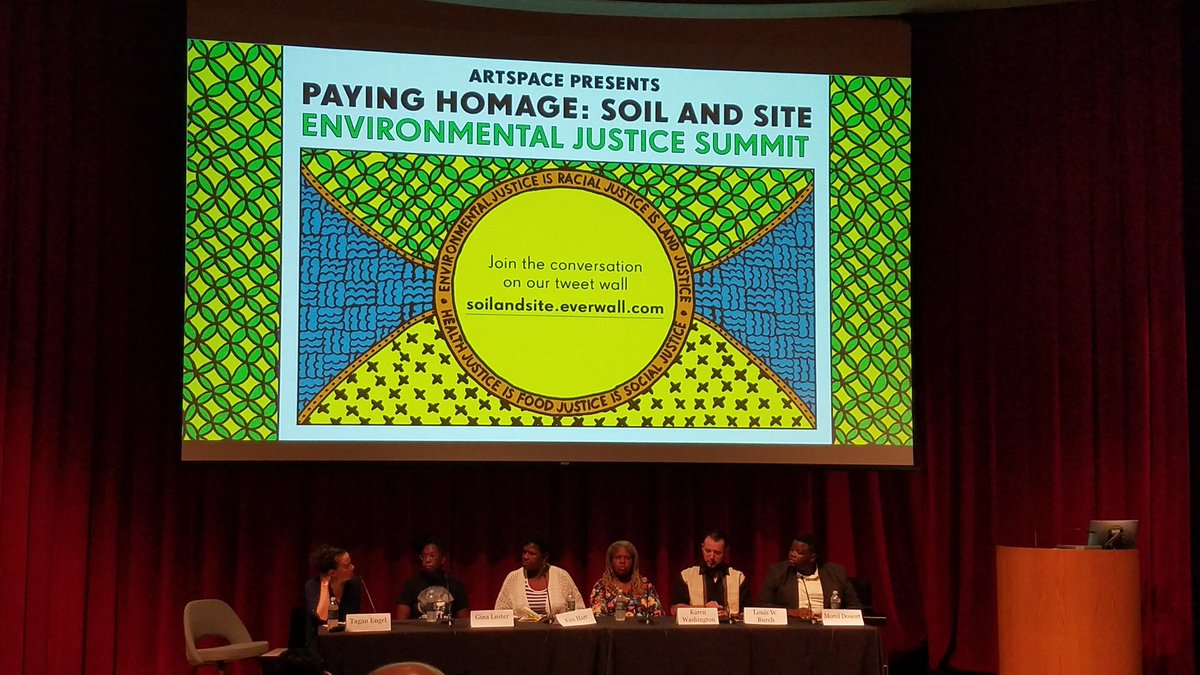 CTHumanities's tweet photo. "No one should have to go to bed hungry." Kim Hart, co-founder of Witness to Hunger: New Haven at #artspacenh #soilandsite #environmentaljustice #CTHFunded https://t.co/FflQS6bIrT