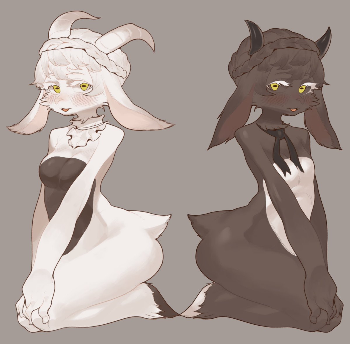 「character design : @washlet_mskm
채색 넘무 고」|SB_Lamaのイラスト