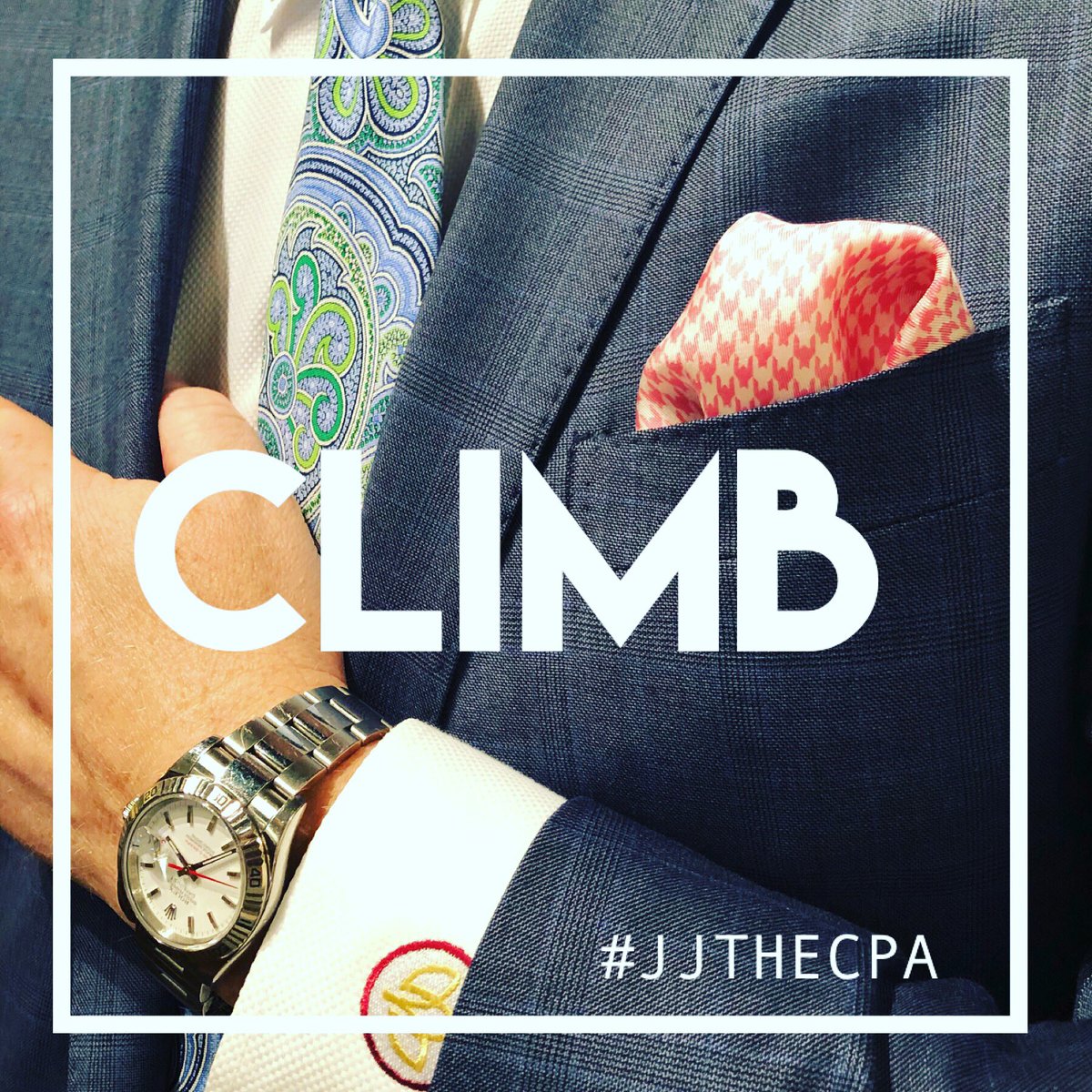 The best views come after the hardest climb. #jjthecpa 

#wakeup #getup #morningmotivation #millionairemindset #entrepreneur #EntrepreneurialCPA #cpalife #cpaexam #businessman #menstyle #competition #advancedstyle #brooksbrothers #ralphlauren #cigar #rolex #gaillardiacountryclub