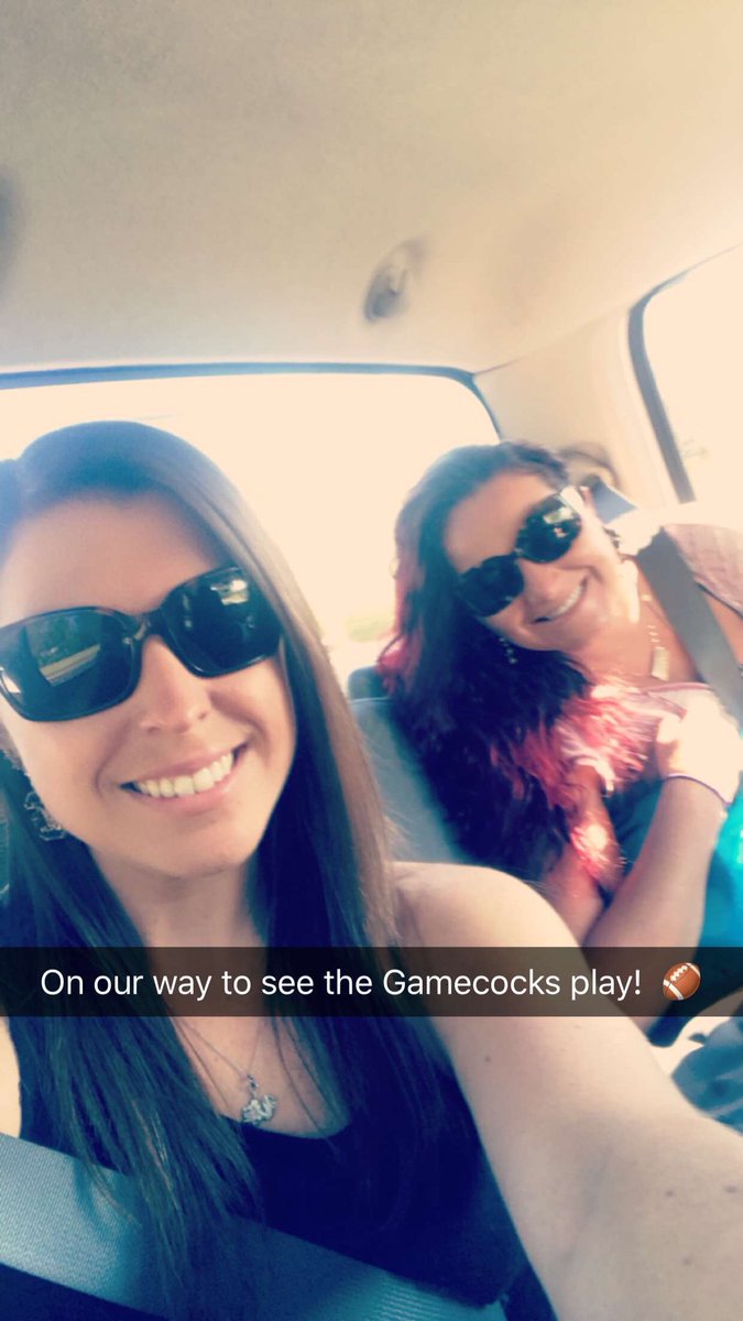 esmoak's tweet photo. Itโs game day!! On our way to see the Gamecocks play! ๐ค๐ป๐ #scgamecocks #SCvsGA #borderbash #forevertothee https://t.co/CspYIPQyPR