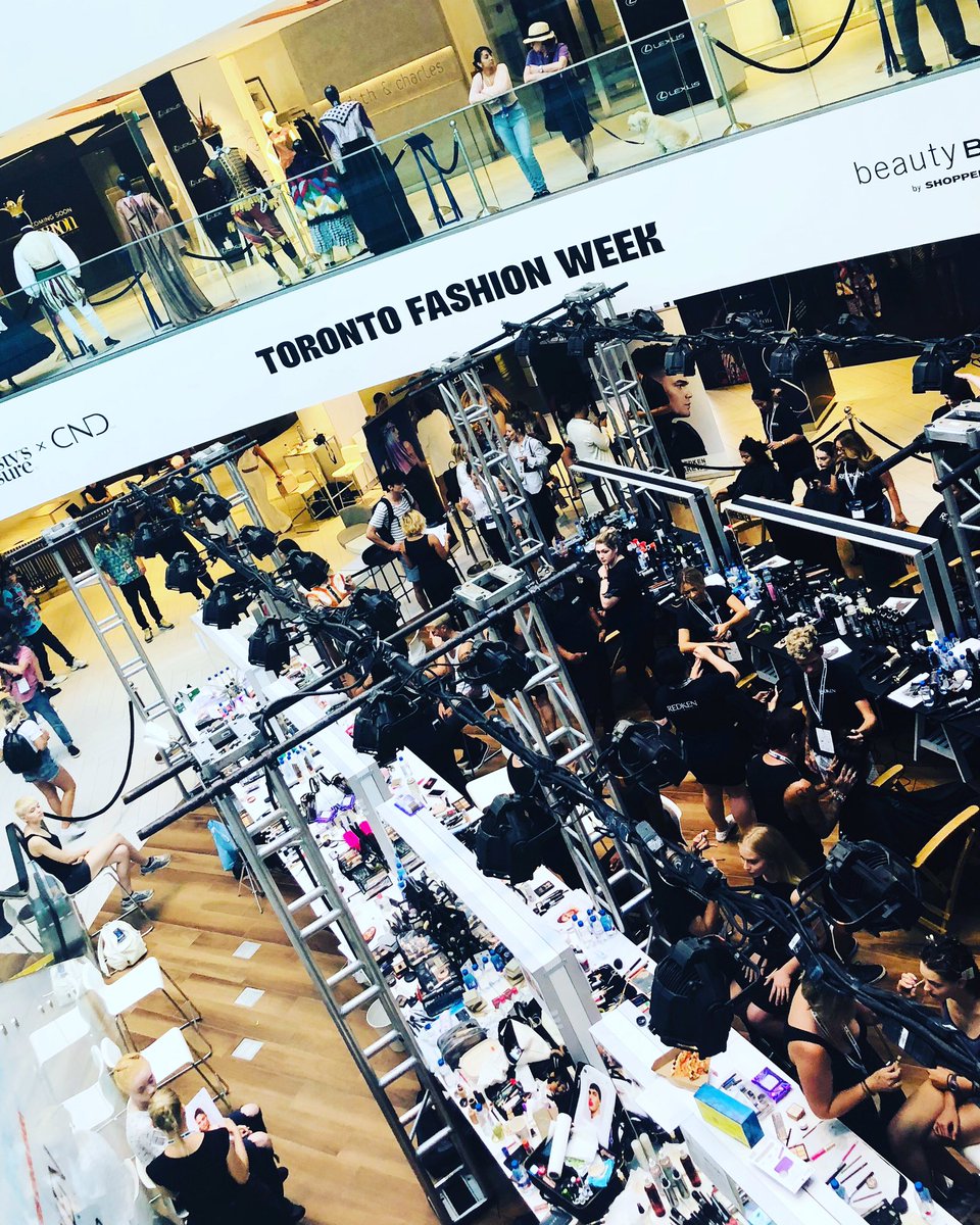 tiridolls's tweet photo. Behind The Scenes 🎬💄 Hair &amp; Makeup @tfw @resetfsn @yorkvillevillage 🌟 NYC @nyfw is next! ❤️ #fashionweek #tfw #beauty #makeup #hair #cosmetics #gorgeous #runway #love #bts #industry #modellife #lifestyle #fashionmonth #hairinspo #mua #toronto #hair https://t.co/QCvSp4ZuqZ