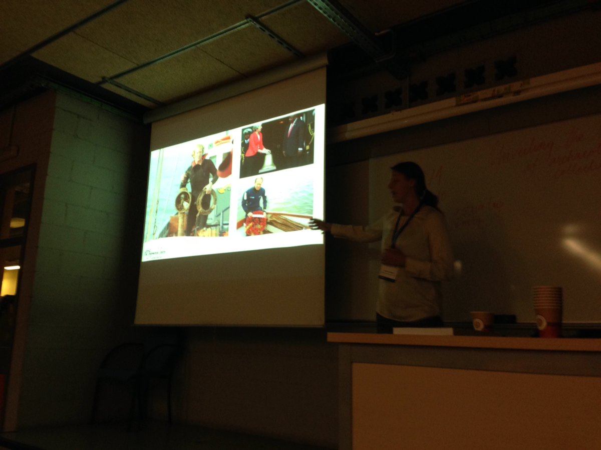 maritimetrust's tweet photo. #EAA2018 #s671 the @maritimetrust 's Christin Heamagi presenting on the @shipwrecks_iow which includes artefacts from #mendishipwreck https://t.co/lVOLJbCMFp